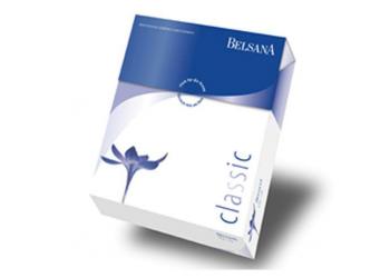 Компрессионные колготки Belsana Classic E 2 класс, открытый носок